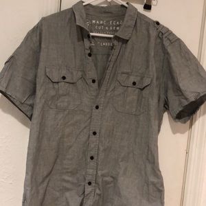 Men’s Marc Ecko short sleeve button down Sz L